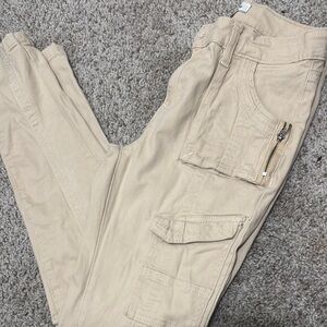 Fashion Nova Kids Tan Cargo Pants